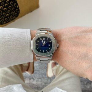Patek_philippee Nautilus Steel Blue