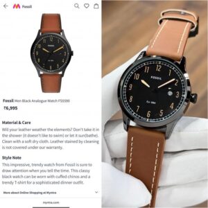 Fossill FS5590 Store Article