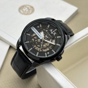 Armanii Exchange Automatic Leather belt