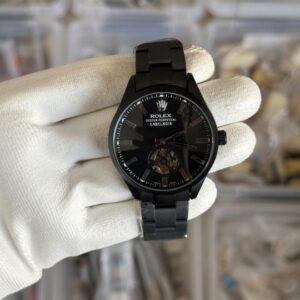Rolexx Label Noir Automatic Premium Open Heart