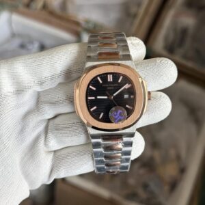 Patek_Philippee Nautilus Quartz Dual tone (AAA Quality)