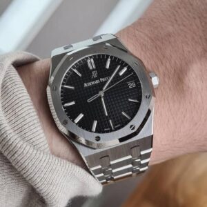 Audemars_piguet royal Oak Quartz Silver-Black