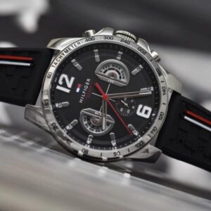 Tommy_Hilfiger Decker Silver- Black - J502