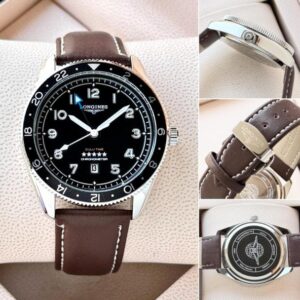 Longine_s Chronometer Premium Quartz Brown