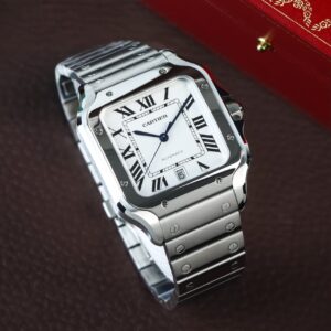 Cartier Santos Skeleton Battery